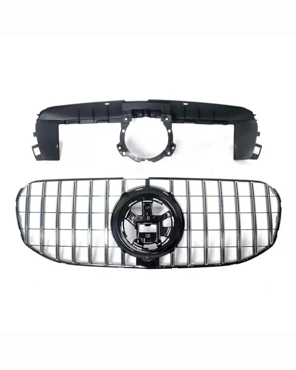 Mercedes GLS X167 Pre-Facelift Silver Panamericana Grille (2019-2023)