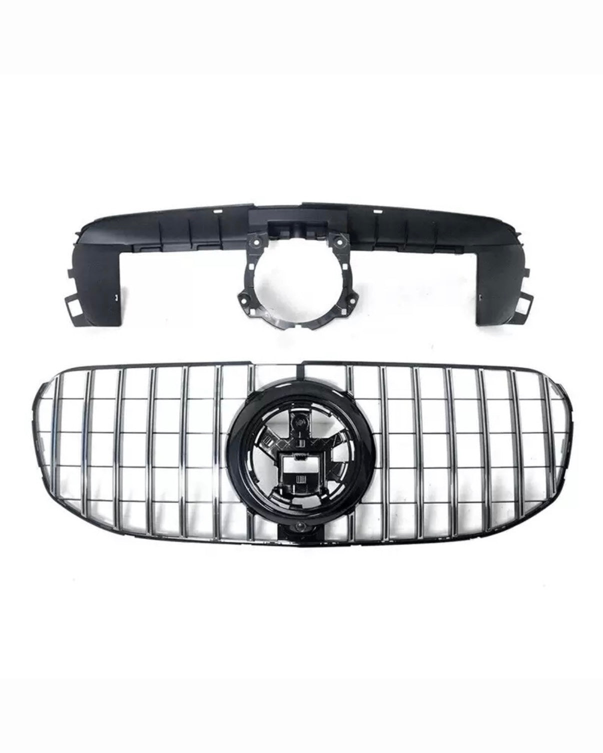 Mercedes GLS X167 Pre-Facelift Silver Panamericana Grille (2019-2023)
