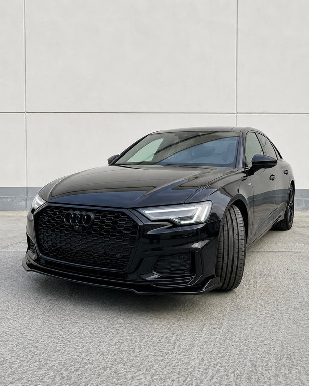 Audi A6/S6 Sedan/Avant C8/8.5 Front Lip Spoiler (2018-2025)