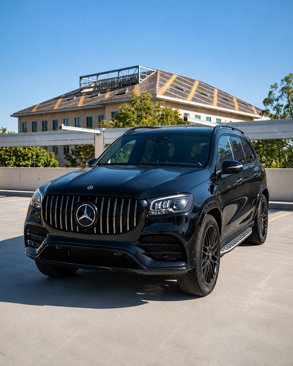 Mercedes GLS X167 Pre-Facelift Silver Panamericana Grille (2019-2023)