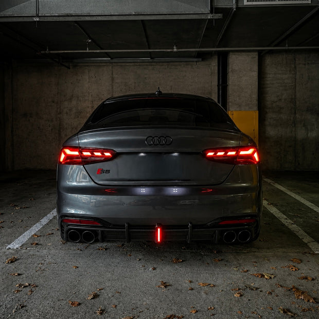 Audi A5/S5 B9.5 Facelift LED Diffuser With Exhaust Tips (2020-2024)