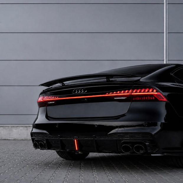 Audi A7/S7 C8/C8.5 LED Diffuser With Exhaust Tips (2018-2025)