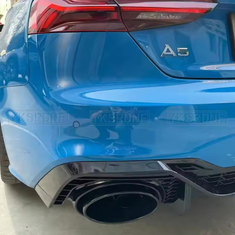 Rear diffuser with exhaust tips RS-style Audi A5 B9.5 (2020-2025)