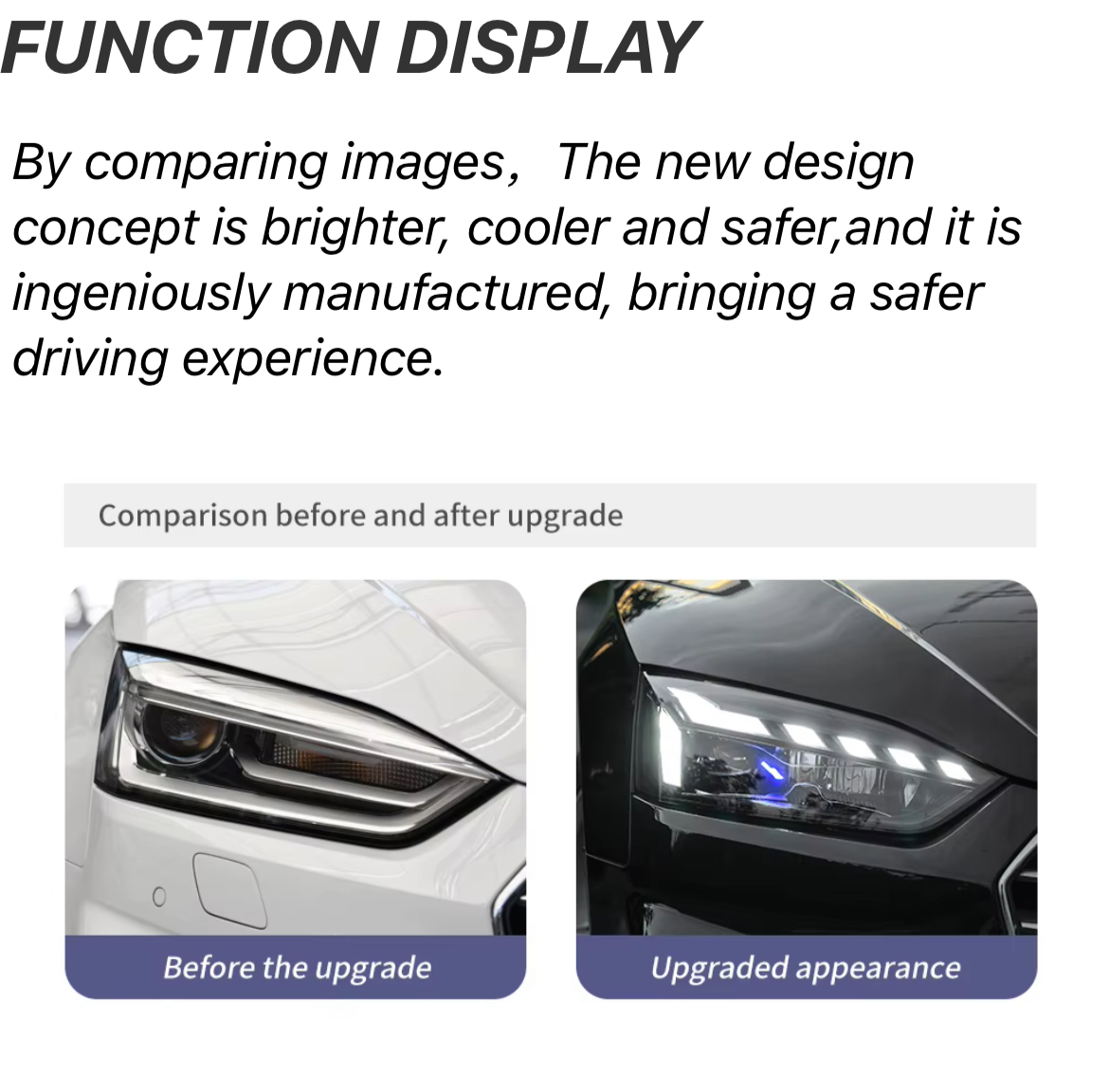 FULL LED Headlights - Audi A5 B9 (2017-2019)