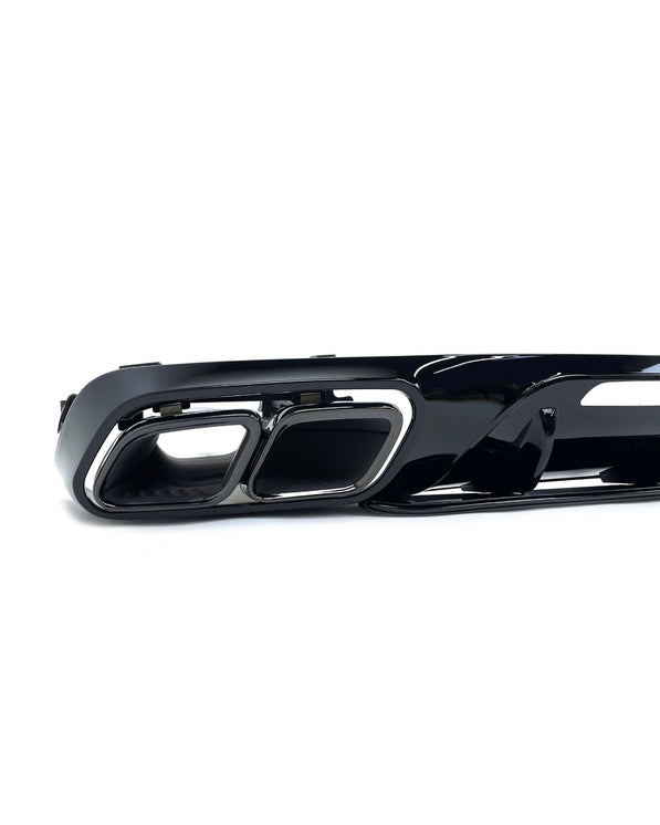 Mercedes CLS W218/S218 Diffuser With Exhaust Tips (2011-2018)