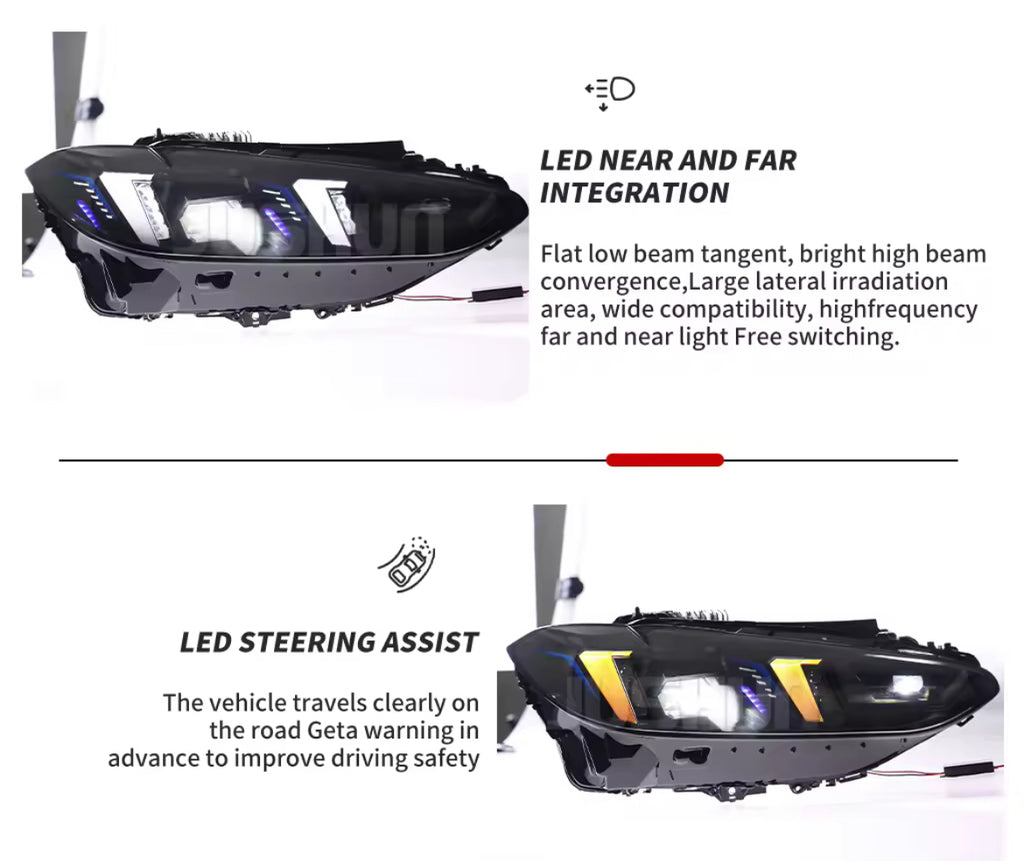 LCI LED Headlights - BMW 4-Series G22/23/82 (2021-2023)