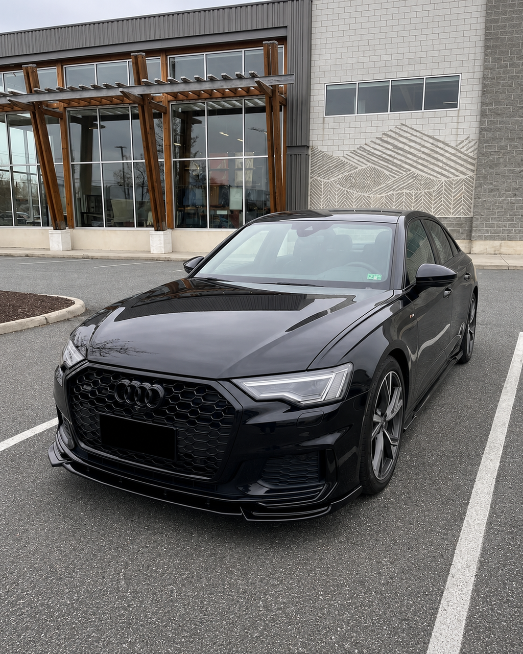 Audi A6/S6 Sedan/Avant C8/8.5 Front Lip Spoiler (2018-2025)
