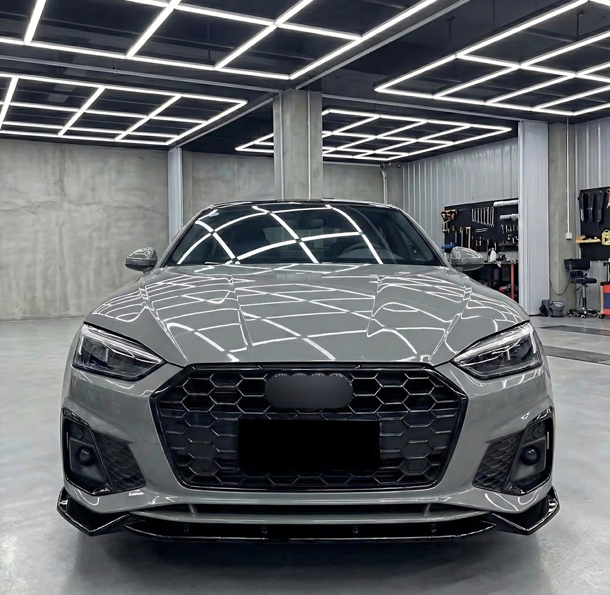 Front Lip Spoiler Audi A5/S5 B9.5 (2021-2024)