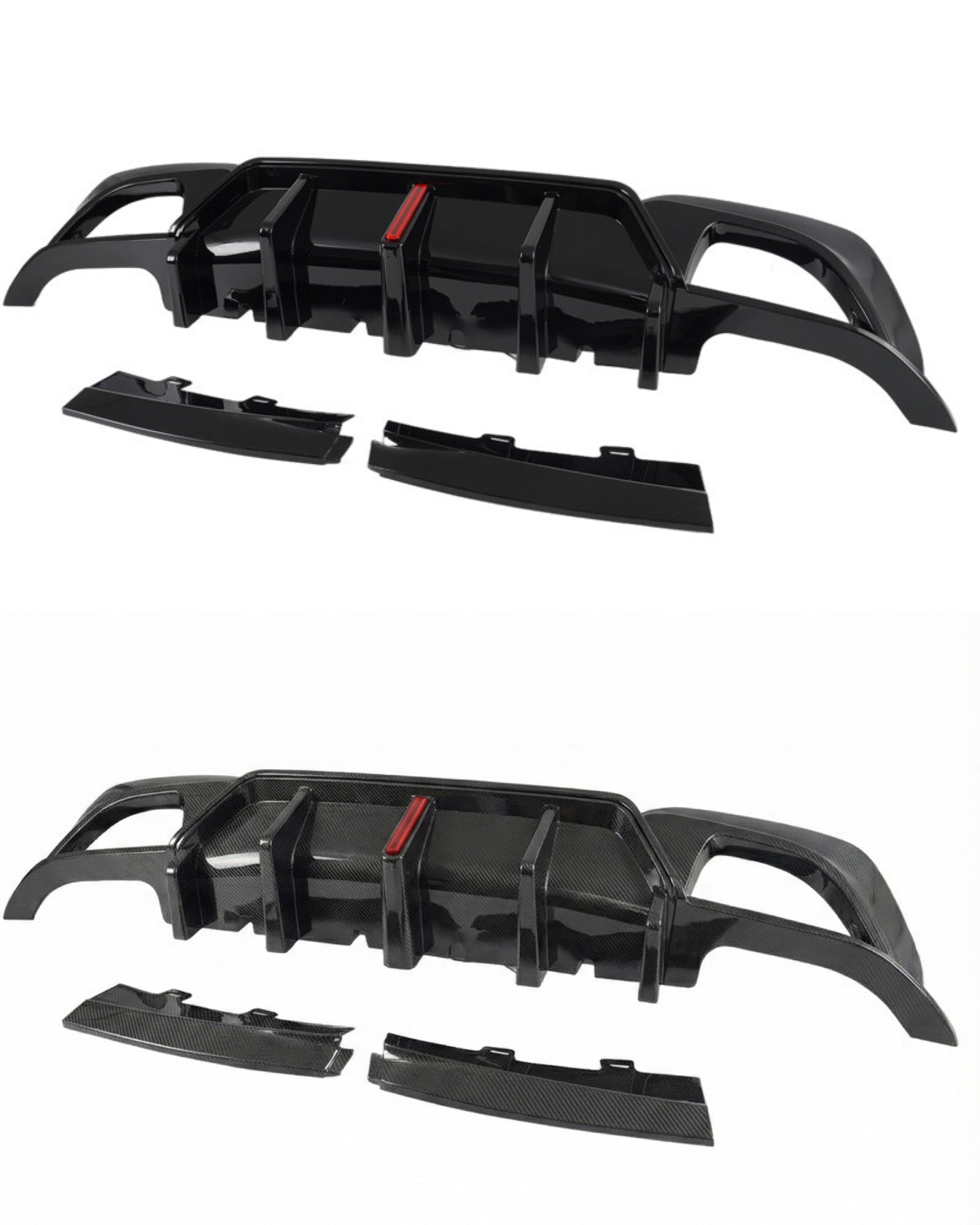 Diffuser and exhaust tips BMW 3-Series G20 (2018-2022)