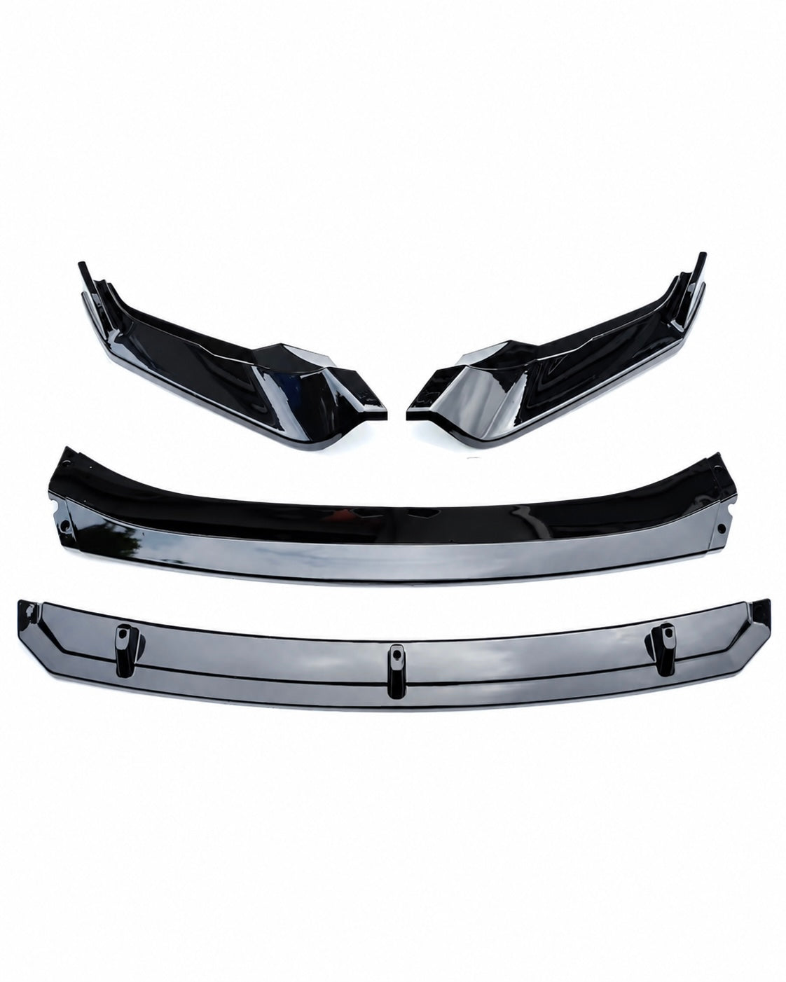 Volkswagen Tiguan MK2.5 R/R-Line Facelift Front Lip Spoiler (2020-2024)