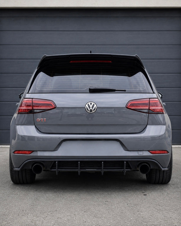 Volkswagen Golf 7.5 (MK7) GTI Facelift Diffuser Extention (2017-2020)