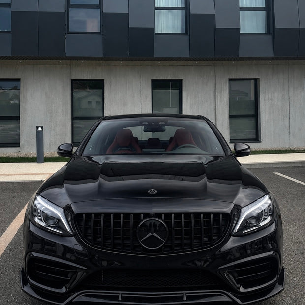 Mercedes C-Class W205/S205/C205/A205 Facelift Panamericana Grille (2018-2021)