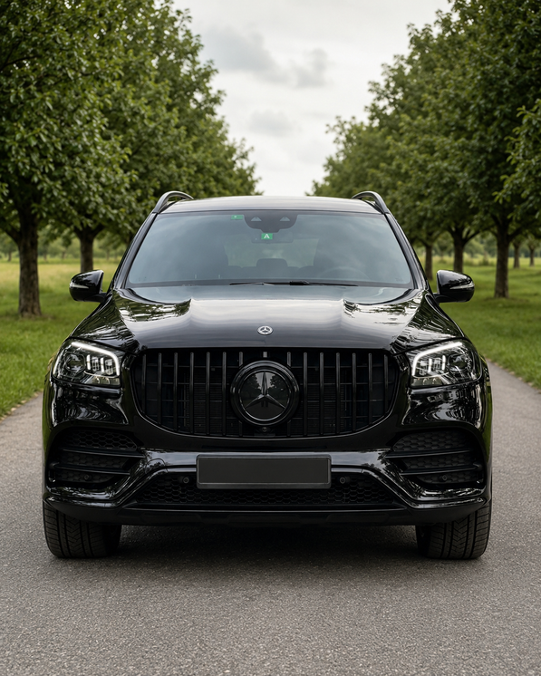 Mercedes GLS X167 Pre-Facelift Black Panamericana Grille (2019-2023)