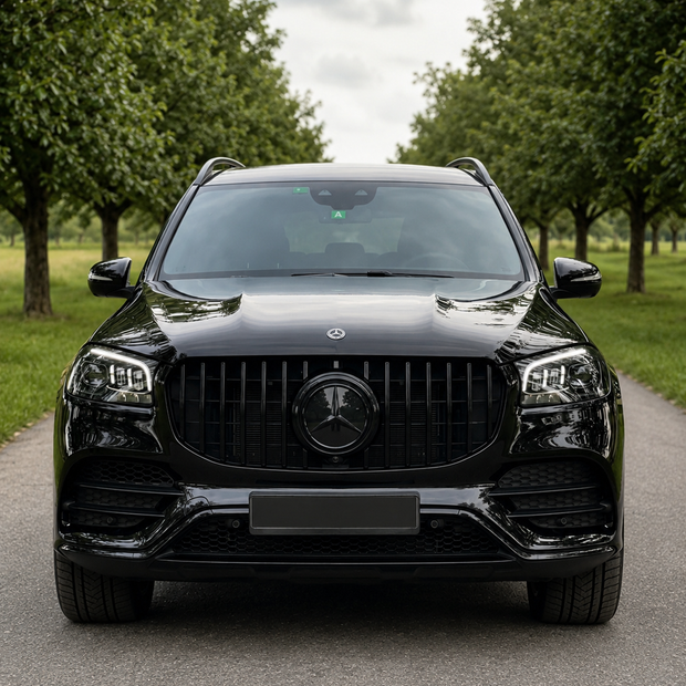 Mercedes GLS X167 Pre-Facelift Black Panamericana Grille (2019-2023)