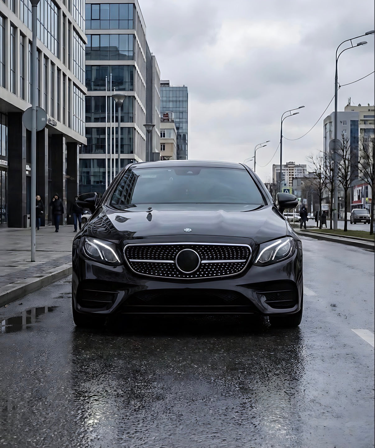 Black Grille Mercedes E-Class W213 (2016-2020)