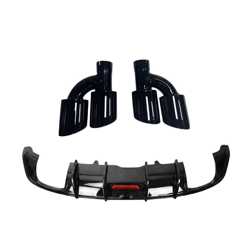 Duffiser and exhaust tips Audi A5/S5 B9 (2017-2020)