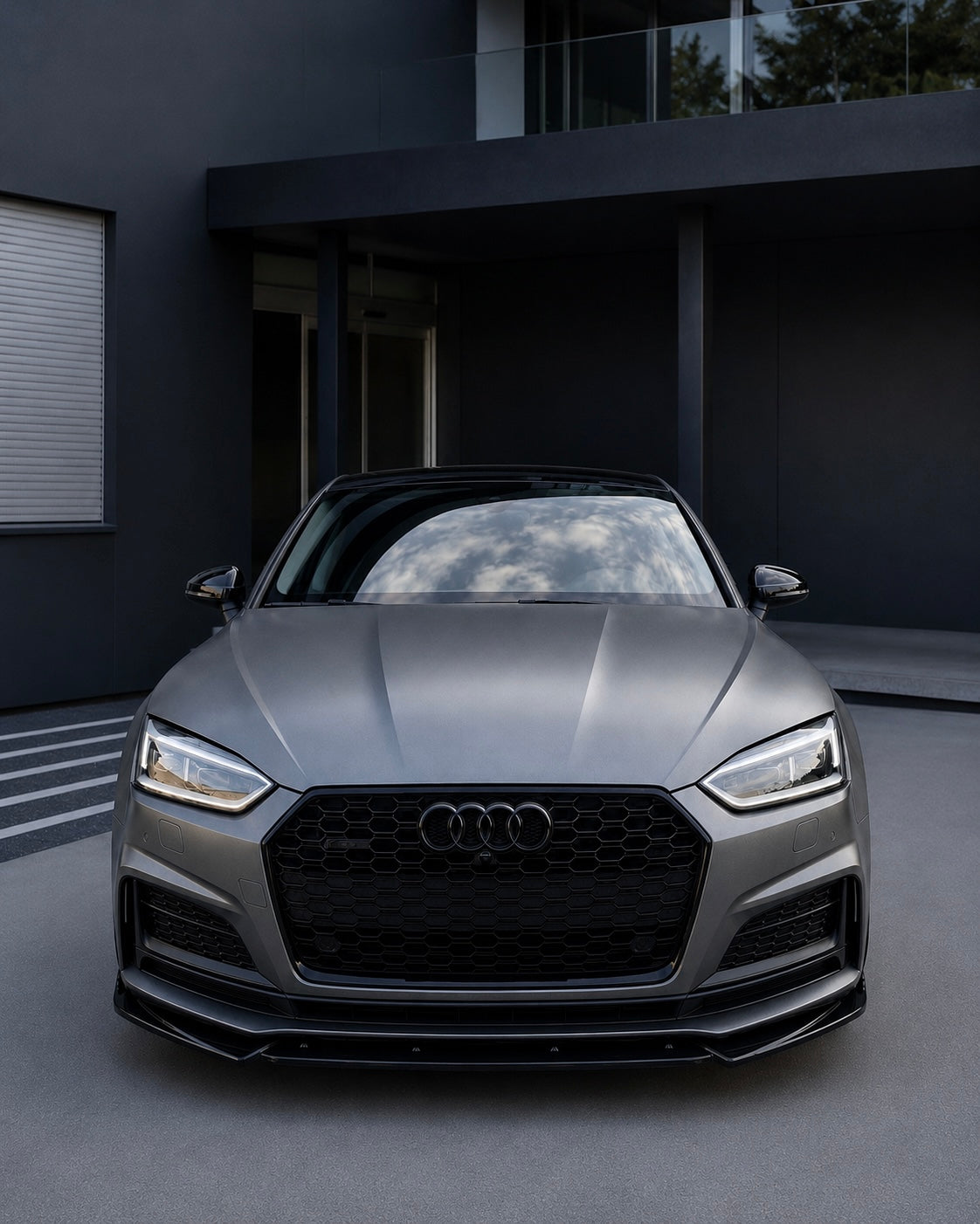 Audi A5/S5 B9 Front Lip Spoiler (2016-2019)