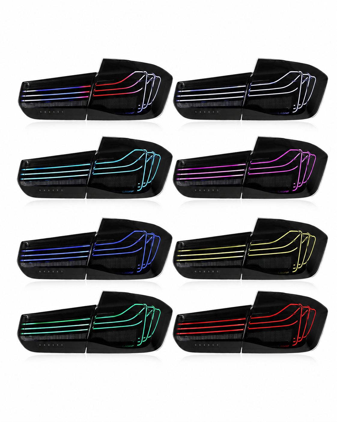 BMW 3-Series F30 | M3 F80 LED Laser Tail Lights (2012-2018)