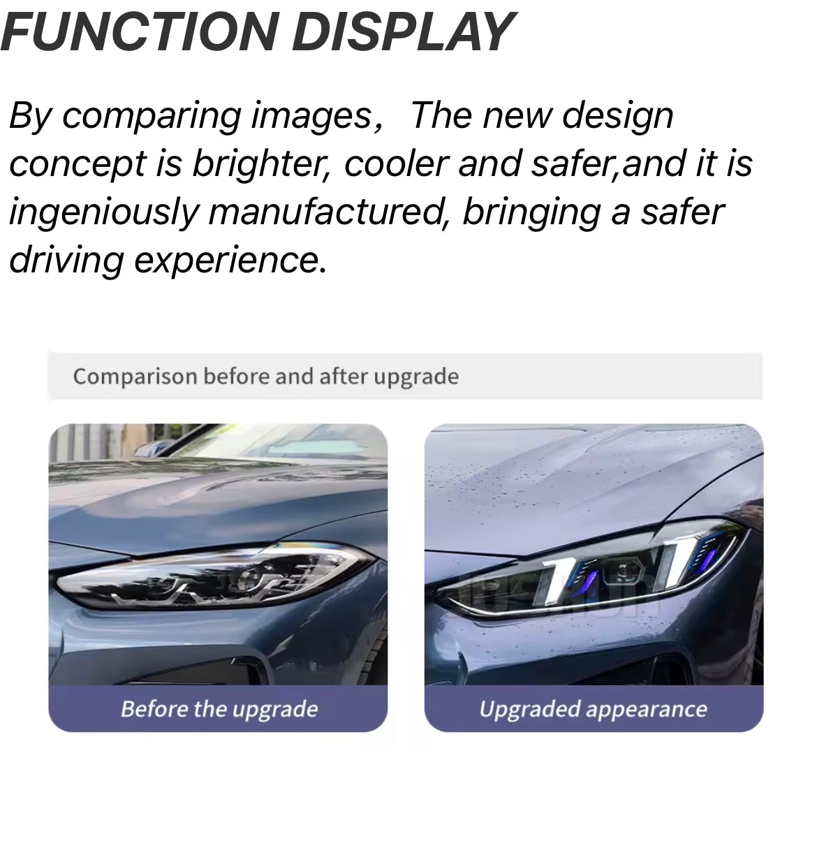 LCI LED Headlights - BMW 4-Series G22/23/82 (2021-2023)