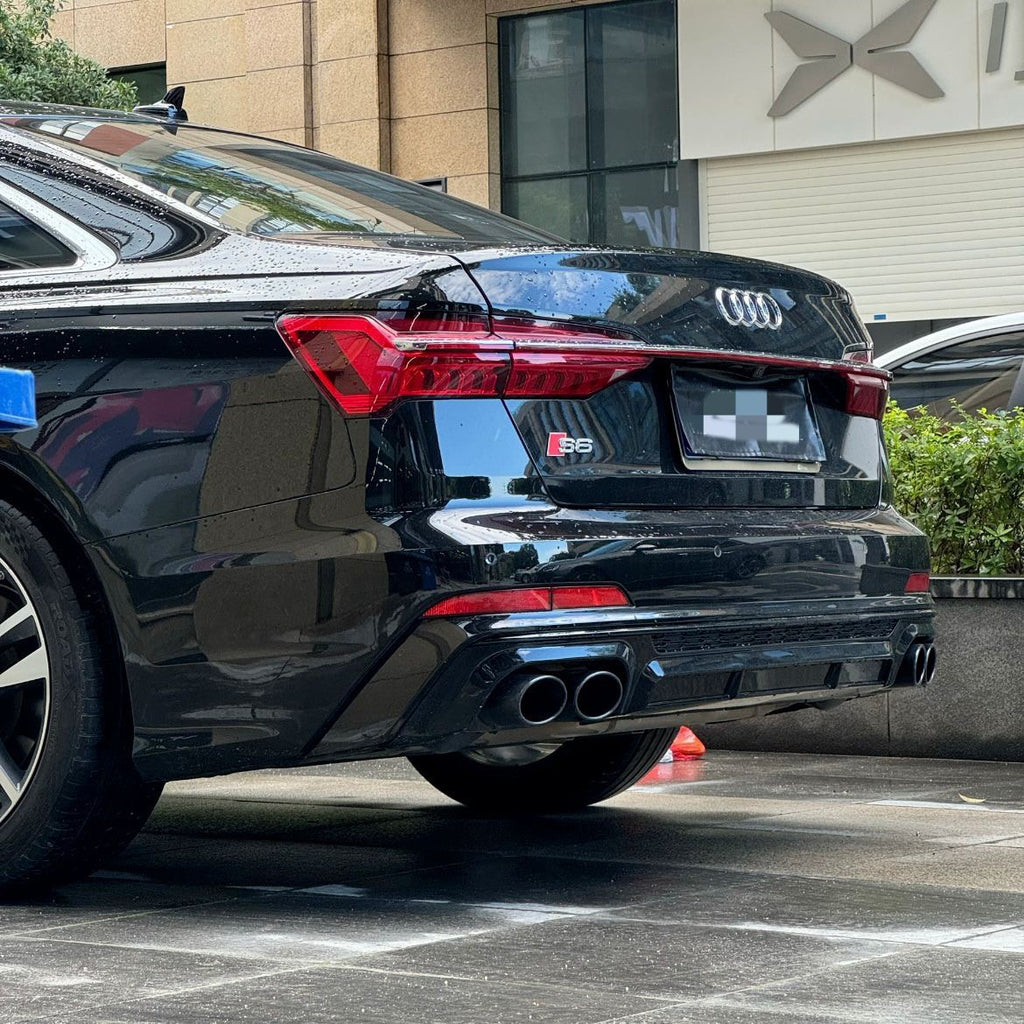 Diffuser and exhaust tips Audi A6 C8/8.5 Sedan/Avant (2018-2025)