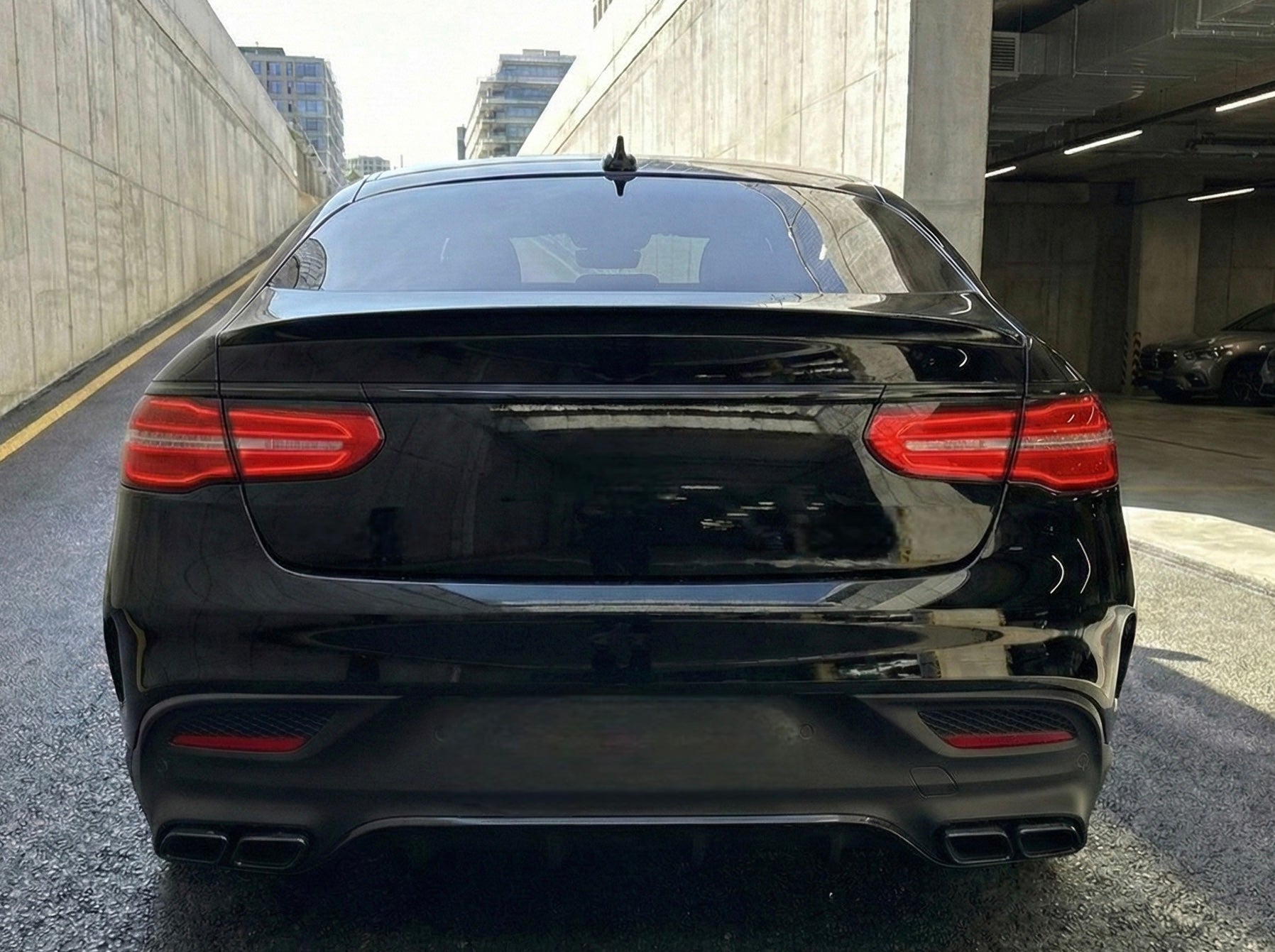 Diffuser and Exhaust Tips Mercedes GLE C292 (2015-2019)