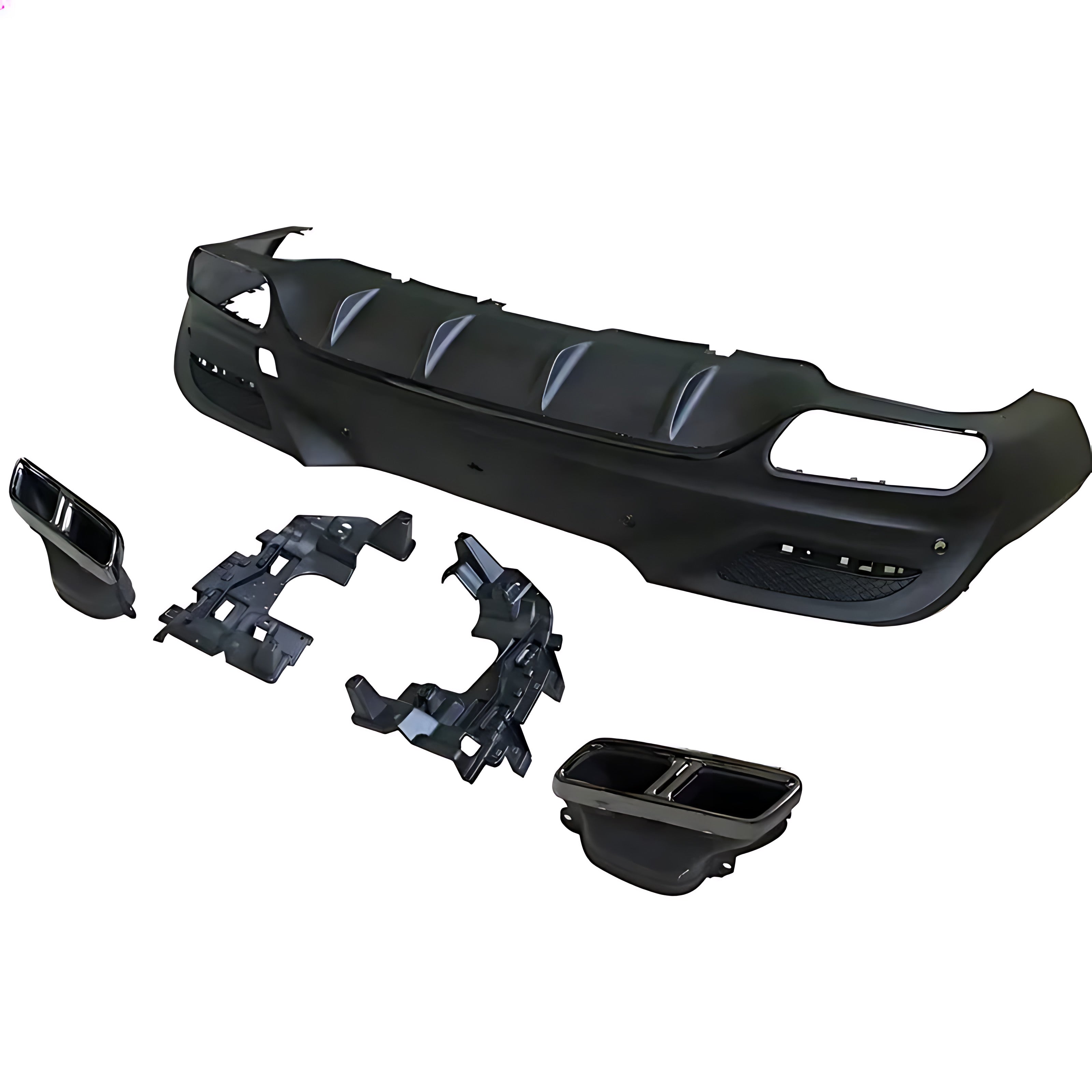 Diffuser and Exhaust Tips Mercedes GLE C292 (2015-2019)