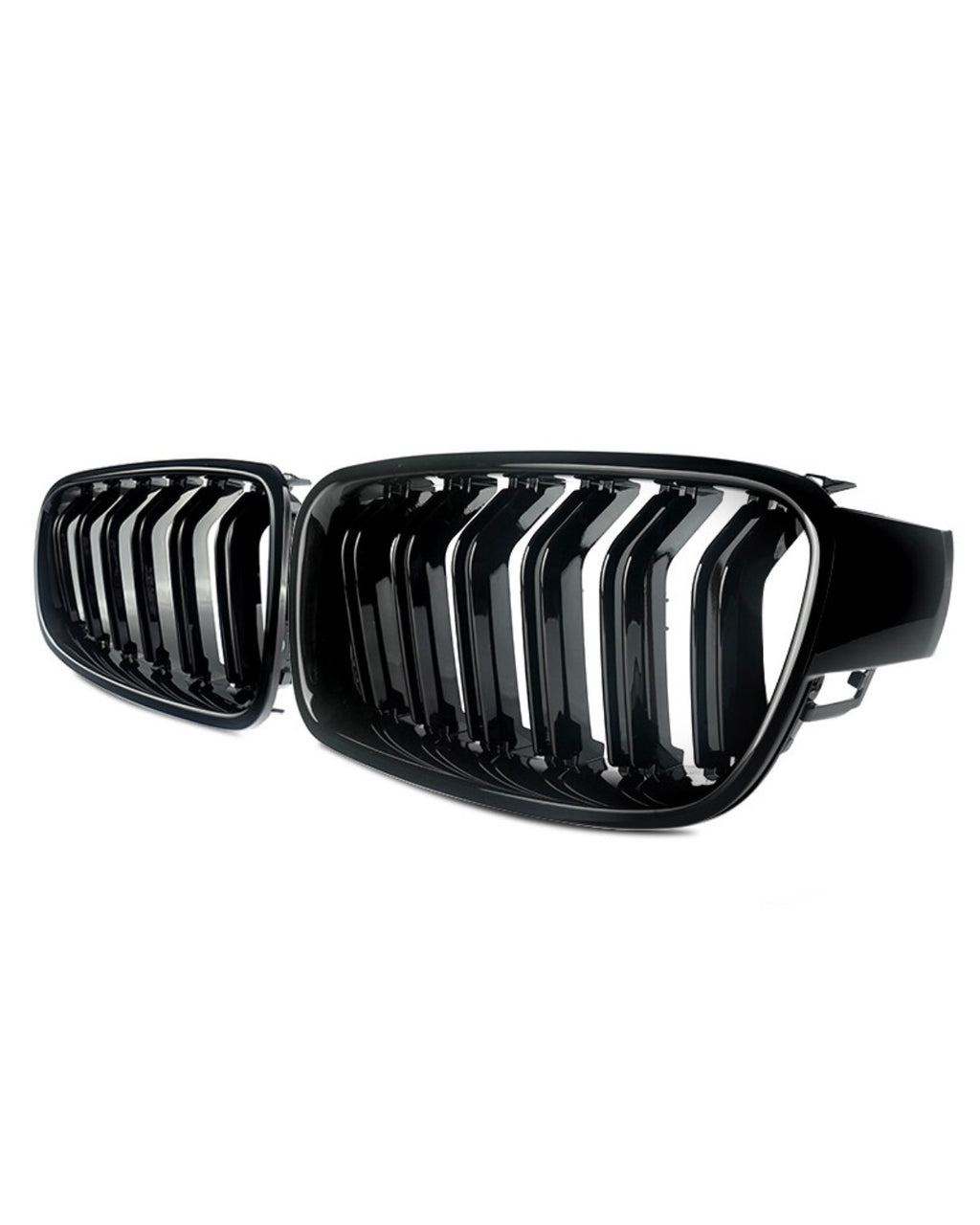 BMW 3-Series F30 F31 | M3 F80 Black Double Line Grille (2012-2018)