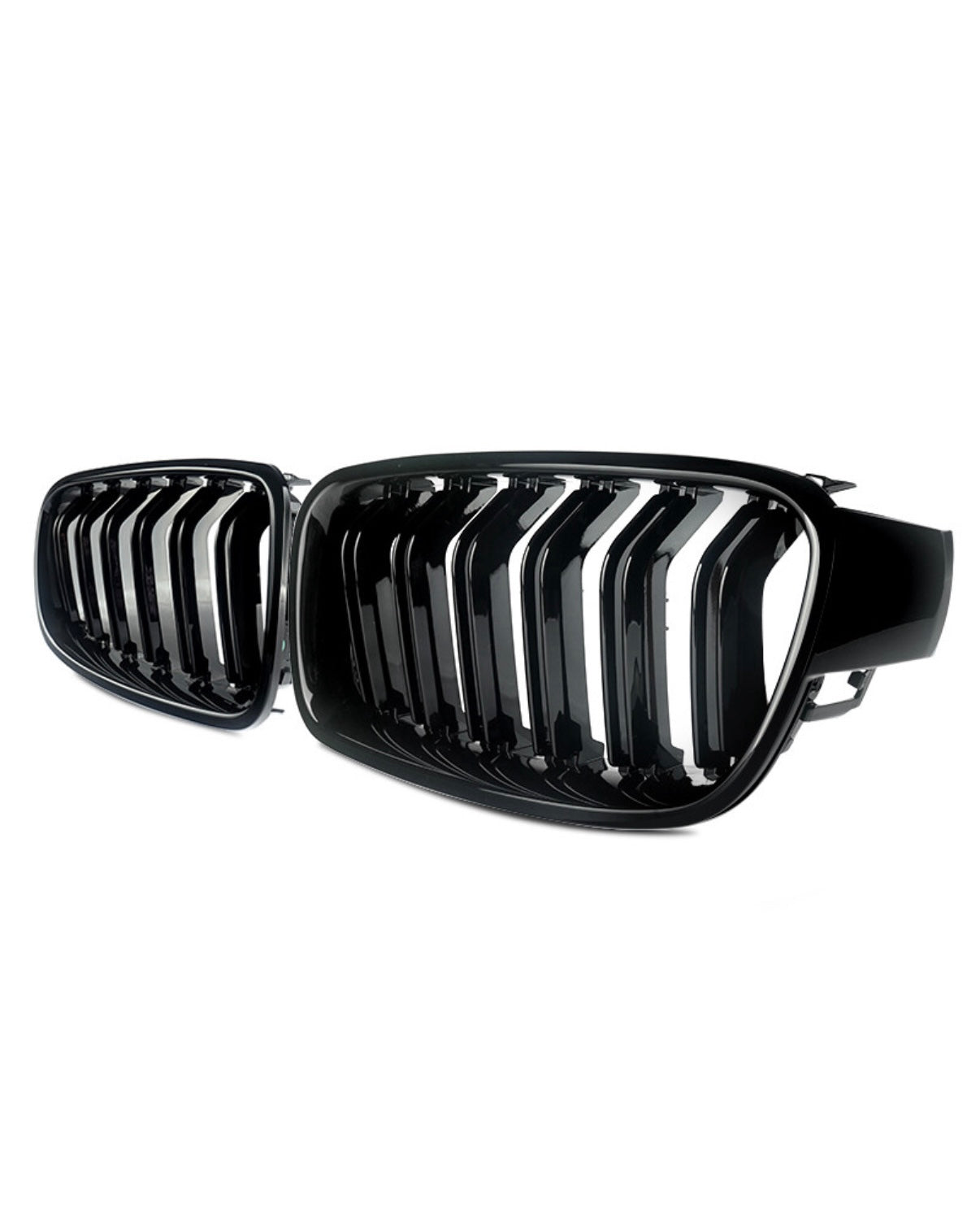 BMW 3-Series F30 F31 | M3 F80 Black Double Line Grille (2012-2018)