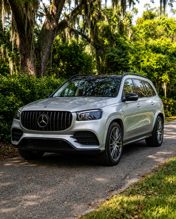 Mercedes GLS X167 Pre-Facelift Black Panamericana Grille (2019-2023)