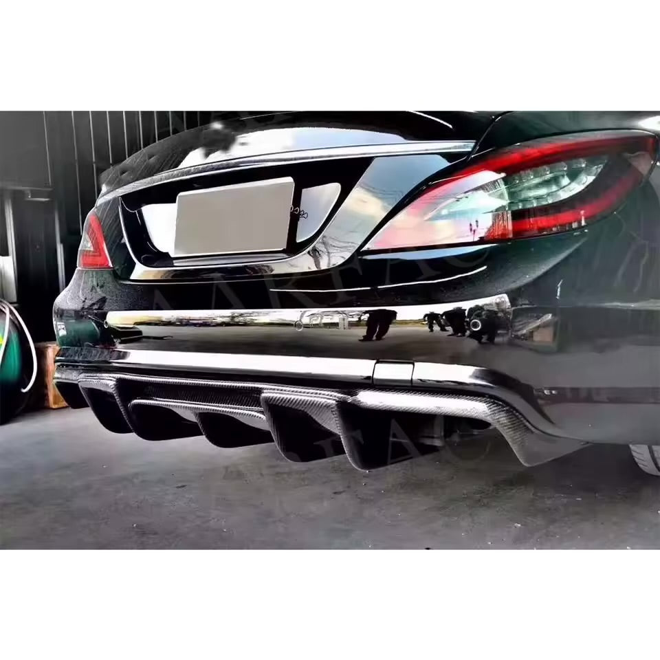 Rear diffuser Mercedes CLS-class W218 (2011-2017) AMG-line