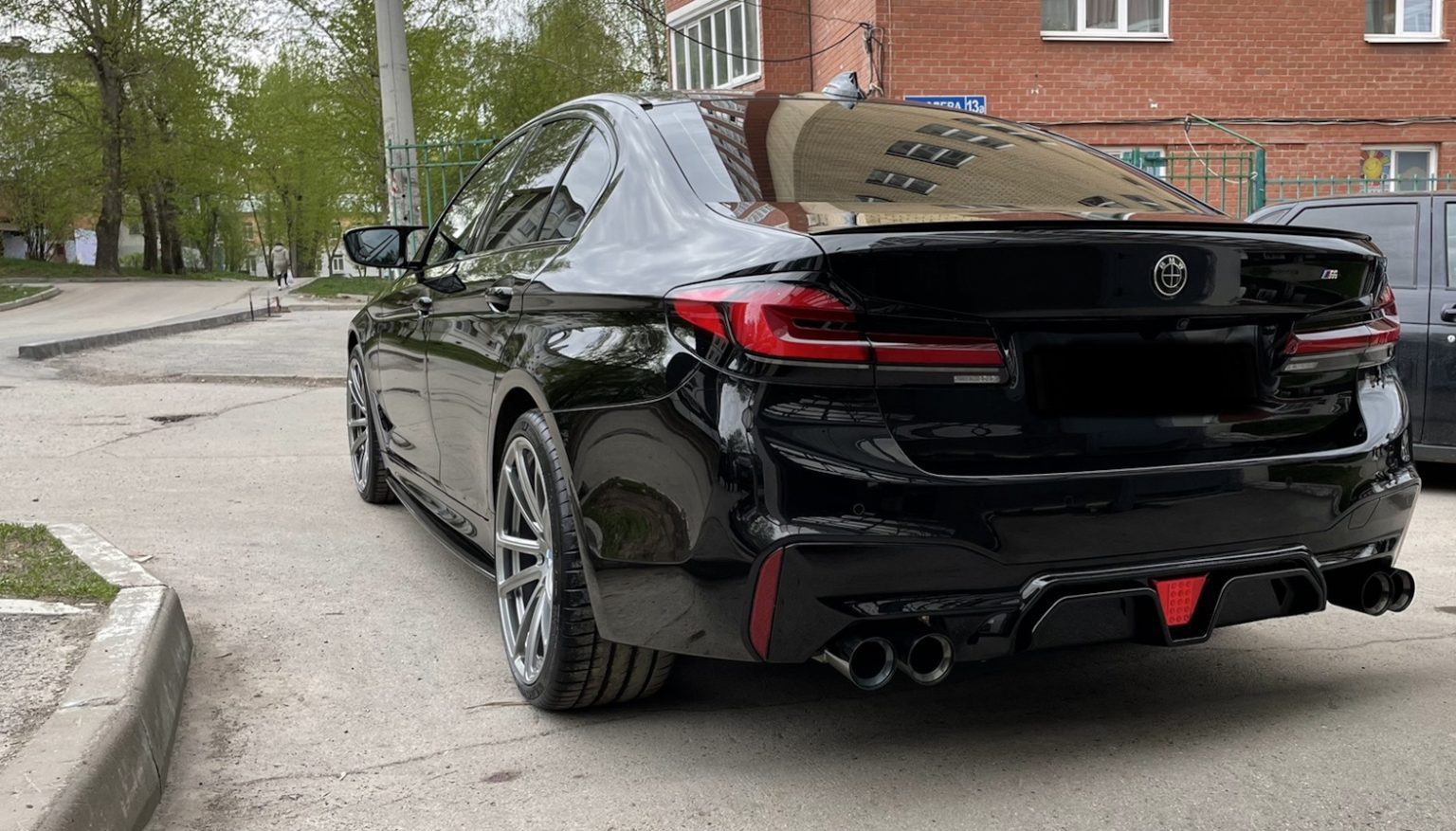 Rear diffuser M5 CS Bmw 5-series G30 (2017-2023) M-sport
