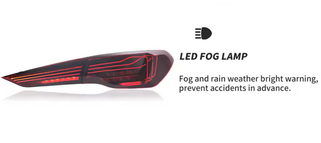 LCI style LED Taillights for Bmw 4-series G22/23/82 (2020-2025)