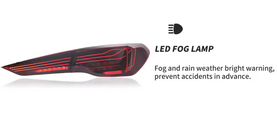 LCI style LED Taillights for Bmw 4-series G22/23/82 (2020-2025)
