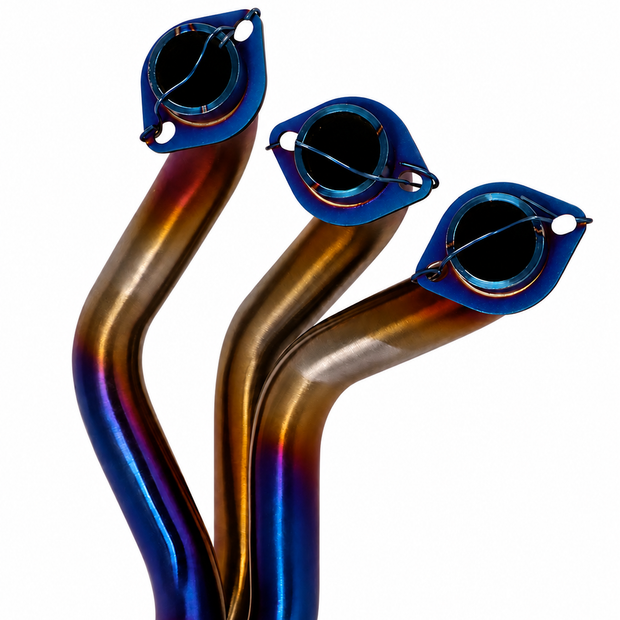 Yamaha MT09 2014-2021 Exhaust System Burned Titanium Color 51mm