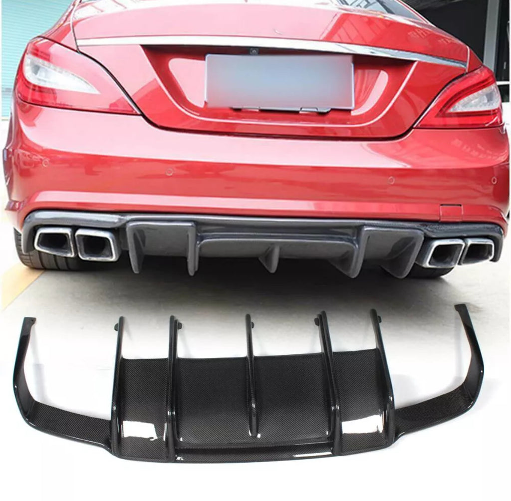 Rear diffuser Mercedes CLS-class W218 (2011-2017) AMG-line