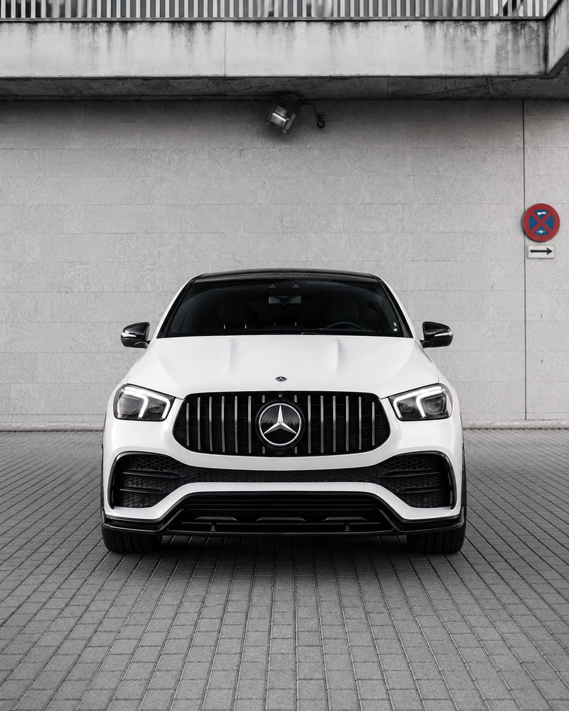 Mercedes GLE W167/C167 Pre-Facelift Front Lip Spoiler (2019-2023)