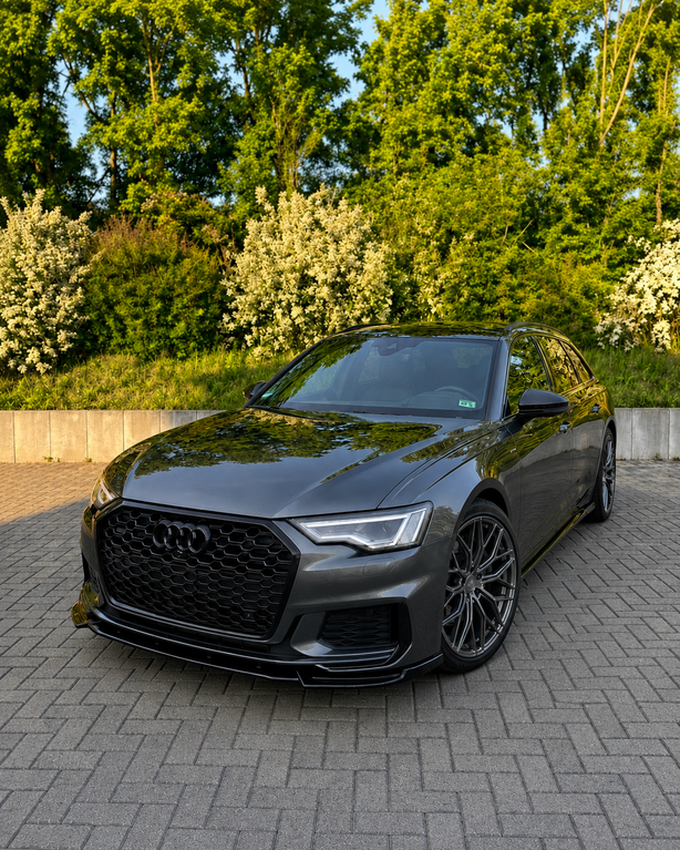 Audi A6/S6 Sedan/Avant C8/8.5 Front Lip Spoiler (2018-2025)
