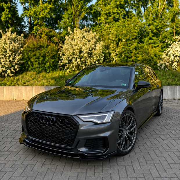Audi A6/S6 Sedan/Avant C8/8.5 Front Lip Spoiler (2018-2025)