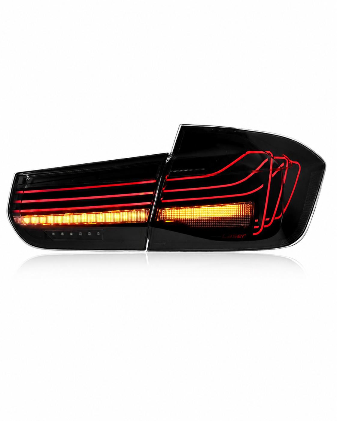 BMW 3-Series F30 | M3 F80 LED Laser Tail Lights (2012-2018)