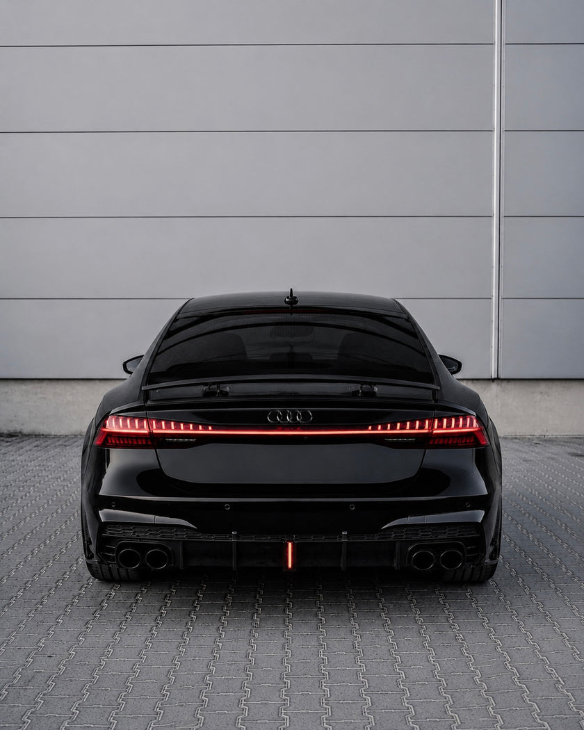 Audi A7/S7 C8/C8.5 LED Diffuser With Exhaust Tips (2018-2025)