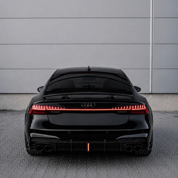 Audi A7/S7 C8/C8.5 LED Diffuser With Exhaust Tips (2018-2025)