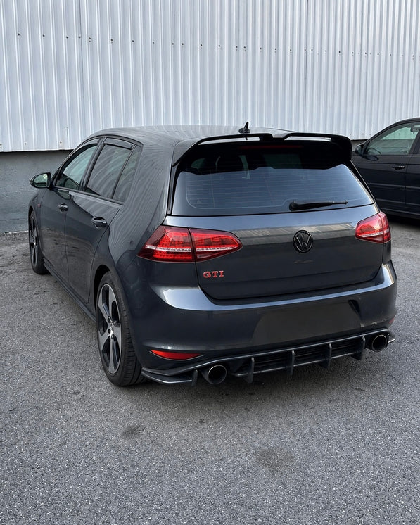 Volkswagen Golf 7 (MK7) Pre-Facelift GTI Diffuser Extention (2012-2017)
