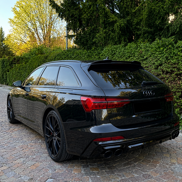 Audi A6/S6 Sedan/Avant C8/8.5 Diffuser With Exhaust Tips (2018-2025)