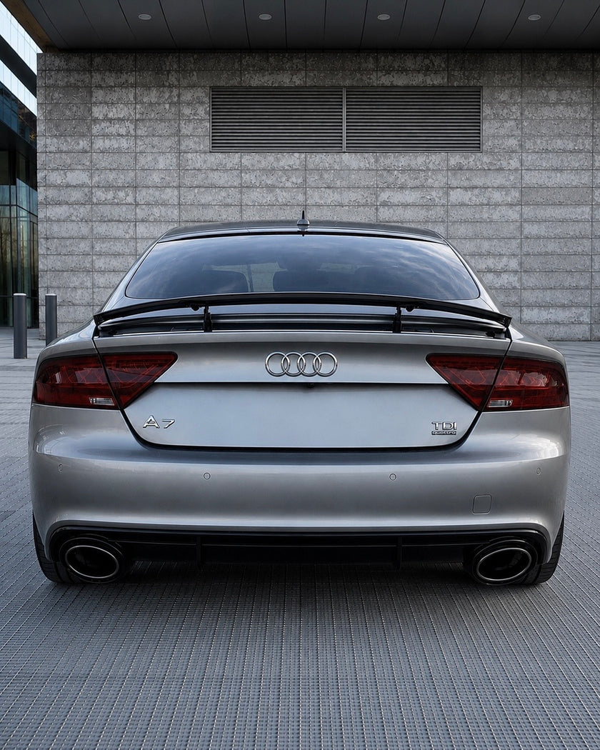 Audi A7 C7 Standart Pre-Facelift Diffuser & Exhaust Tips (2010-2014)