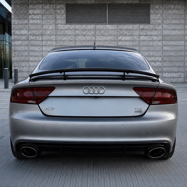 Audi A7 C7 Standart Pre-Facelift Diffuser & Exhaust Tips (2010-2014)