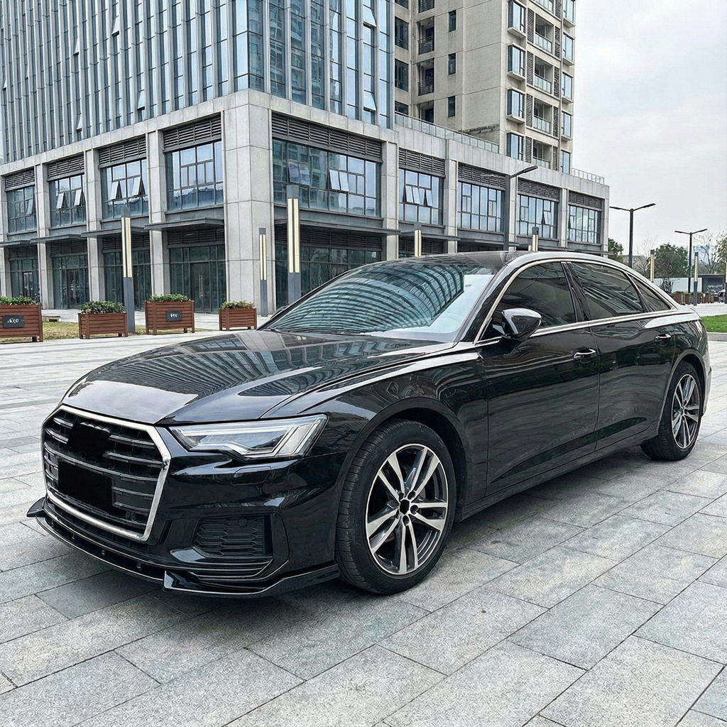 Front Lip Spoiler Audi A6 C8 (2018-2025)