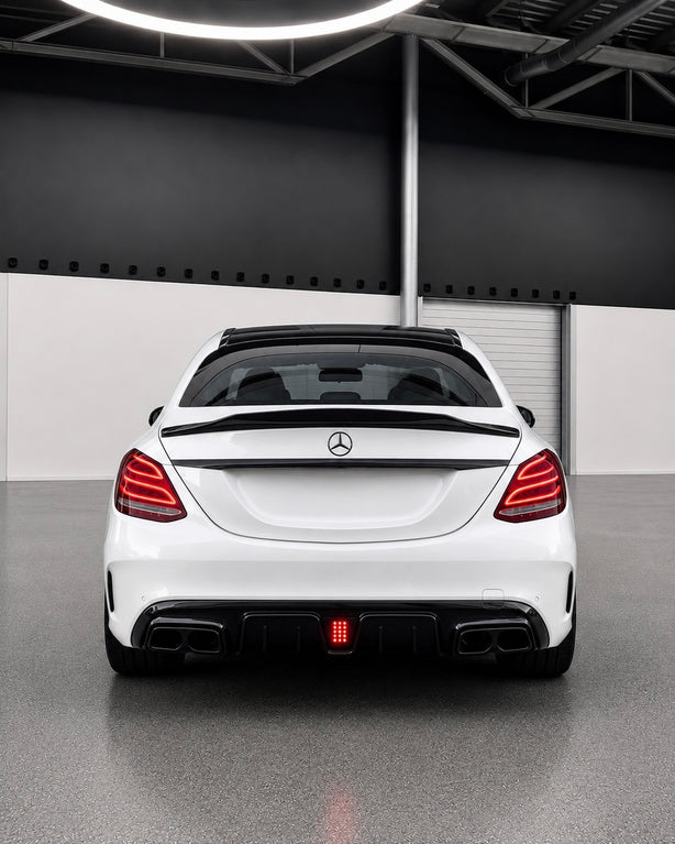 Mercedes C-Class W205 Ducktail Trunk Spoiler (2014-2021)