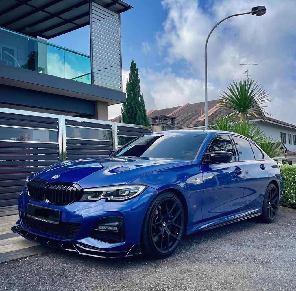 Front lip spoiler bumper- Bmw 3 series G20 (2019-2022) M-sport