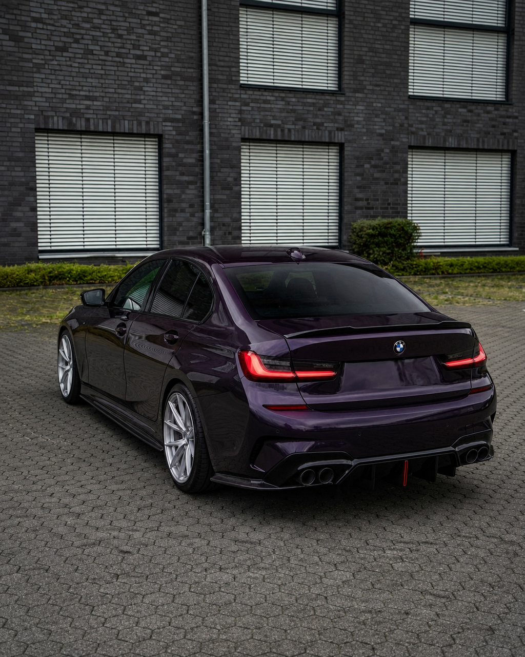 BMW 3-Series G20/G21 Pre-LCI Diffuser With Exhaust Tips (2019-2022)