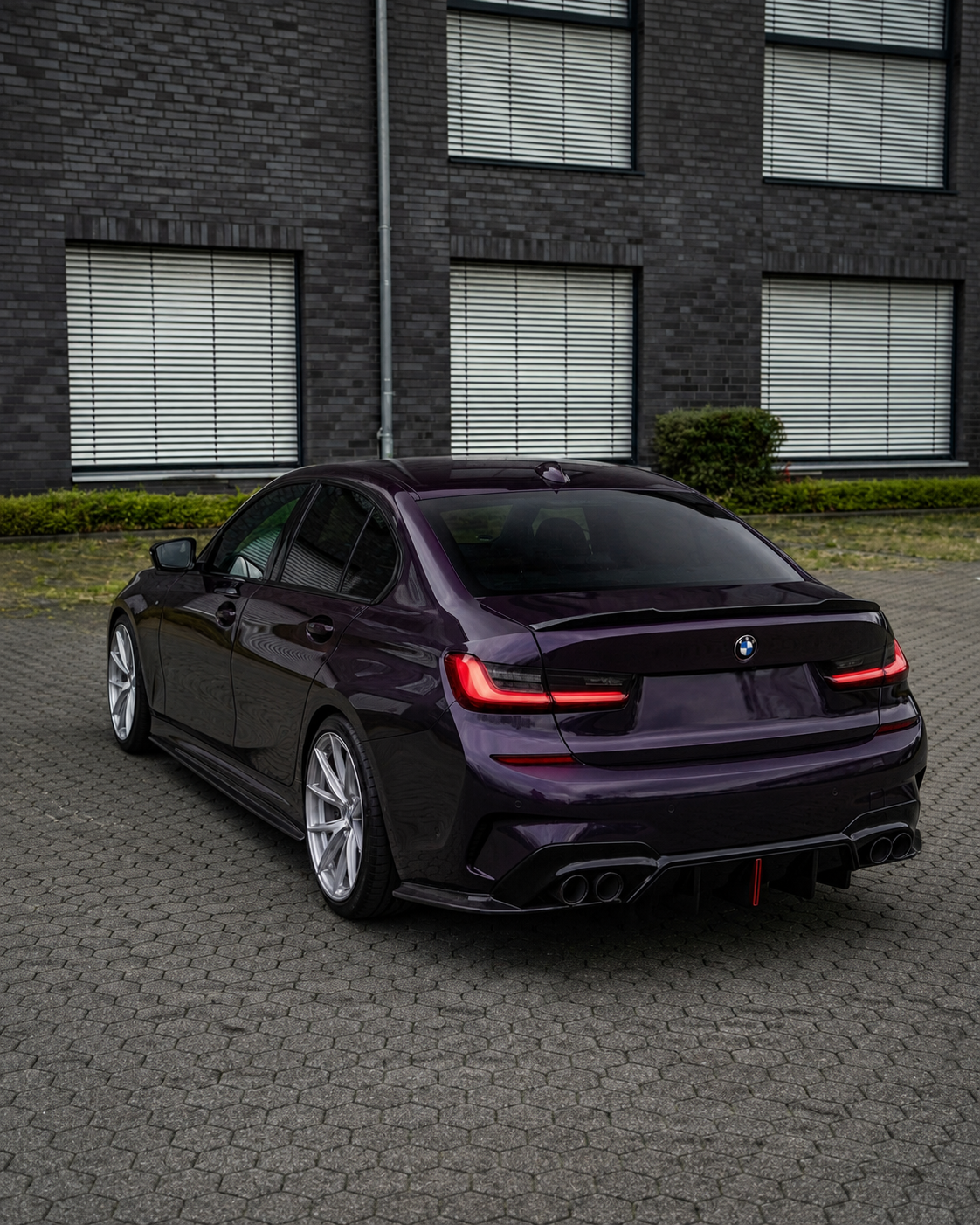 BMW 3-Series G20/G21 Pre-LCI Diffuser With Exhaust Tips (2019-2022)